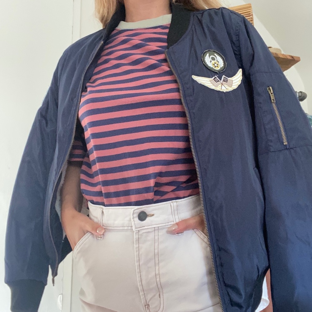Jou Jou Military Bomber Jacket